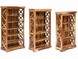 Шкафы для книг набор 3 шт. Бомбей 0761A