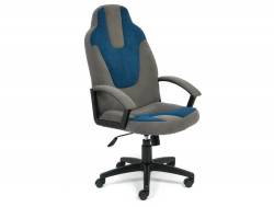 Кресло офисное Neo 3 ткань серый/синий