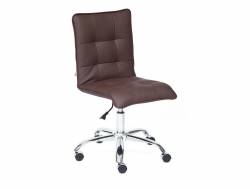Кресло офисное Zero кожзам коричневый