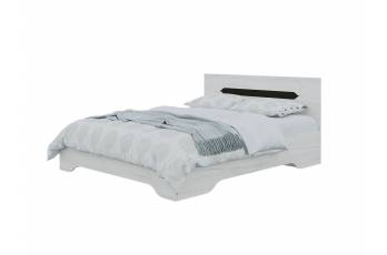 Кровать Вега 1400 с основанием Крафт белый