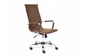 Кресло офисное Urban флок коричневый