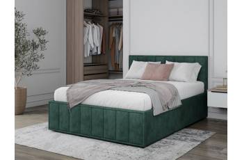 Кровать 1800 Лана зеленый велюр