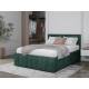 Кровать 1800 Лана зеленый велюр