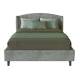 Кровать Севилья 1600 вариант 2 Тифани серый