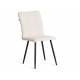 Стул обеденный Bari LT флок молочный
