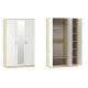Шкаф 3-х створчатый Оливия с зеркалом
