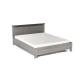 Кровать 1600 Денвер без основания Риббек серый