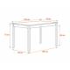 Обеденный комплект Соната Sonata dining set антик/белый