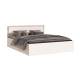 Кровать с настилом 1400 Мартина Кашемир, Крафт серый