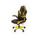 Офисное кресло Chairman game 15 Россия экопремиум черный/желтый н.п.