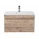 Тумба с раковиной Uperwood Eva Крафт Табачный 60 см
