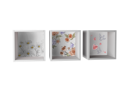 Полки навесные Аннет