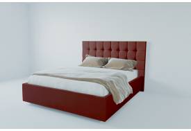 Кровать Венеция Бордо с ортопедическими латами 02ВНЦ