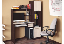 Компьютерный стол с пеналом Дебют
