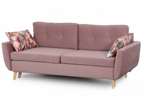 Диван Калгари-2 вариант 2 Розовый