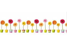 Кухонный фартук Герберы 3,0 м.