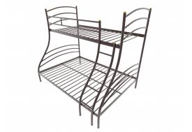 Кровать двухъярусная Глория коричневая