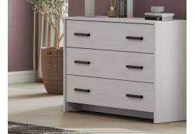 Комод 3 ящика МСП 1 Ясень Анкор светлый