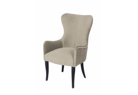 Кресло Лари ваниль опоры венге