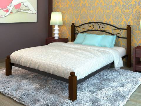 Кровать полутороспальная Надежда Lux