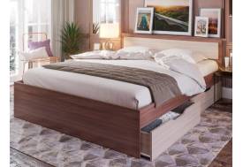 Кровать КР 606 с ящиками Гармония ясень