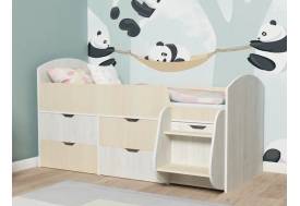 Кровать Малыш-7 Винтербер-Дуб