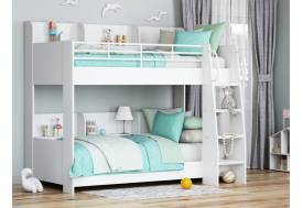 Кровать Соня 5 правая белая