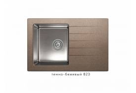 Кухонная мойка Tolero twist TTS-760 Темно-бежевый 823
