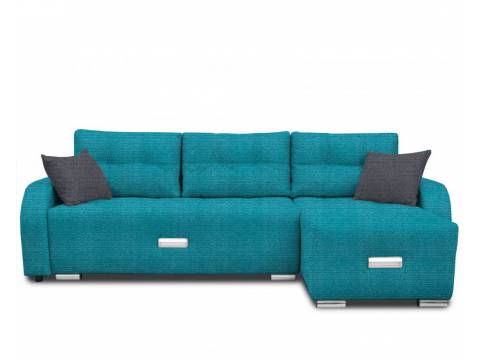Диван Милан Shaggy Azure