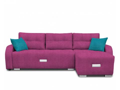 Диван Милан Shaggy Fuchsia