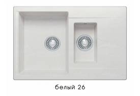 Мойка Polygran Brig-770 Белый 26