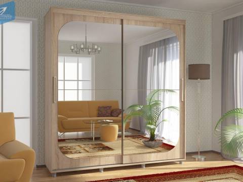 Шкаф-купе Комфорт 12 Прайм Клевер 2000