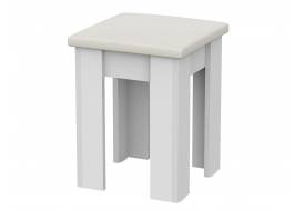 Табурет №1 NN Белый