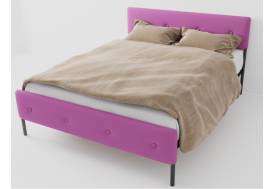 Кровать Екатеринбург Мини с ортопедическим основанием 02ЕКТМ 1400*2000