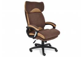 Кресло офисное Duke флок коричневый