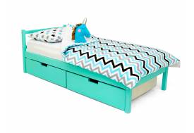 Кровать Svogen classic с ящиками мятный