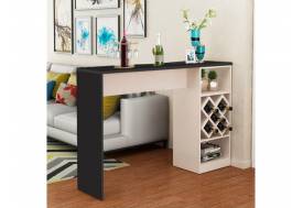 Барный стол №4 Белый-Венге