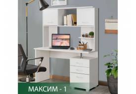Стол компьютерный Максим-1 Ясень Анкор Светлый