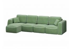Диван угловой Бафи-2 комбинация 4 Романо Форест