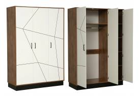 Шкаф для одежды 54.12 Гамма фасад белый