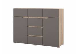 Комод 1200 Анталия Графит софт