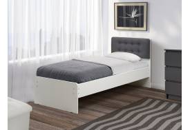 Кровать одинарная №6 800х1900 с мягкой спинкой