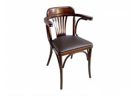 Стул Венера с мягкой подушкой темный орех