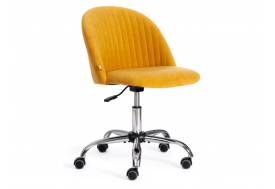 Кресло офисное Melody велюр горчичный