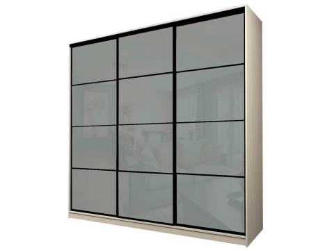 Шкаф-купе Max МШ-23-6-27-222 пленка Oracal светло-серая