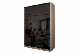 Шкаф-купе Max МШ-27-6-22/2-22 пленка Oracal черная