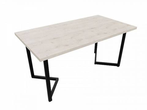 Стол нераздвижной Амато тип 1 ПМ-412.01 бунратти светлый/черный