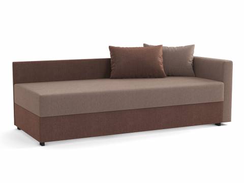 Диван Мальта жаккард тесла корица/жаккард тесла шоколад