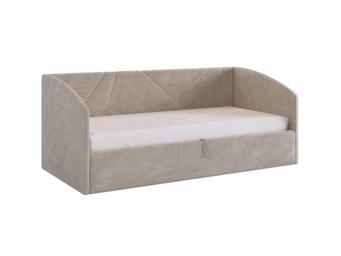 Кровать софа Квест 900 велюр латте