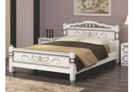 Кровать Карина-5 900 Белый жемчуг